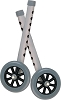 Drive Medical Tall Extension Legs with Wheels, Combo Pack (Adds 4